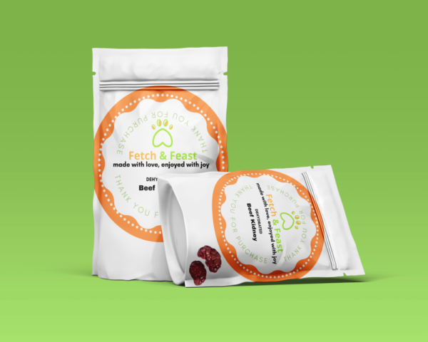 Dehydrated beef kidney double treats are rich in nutrients for active dogs!