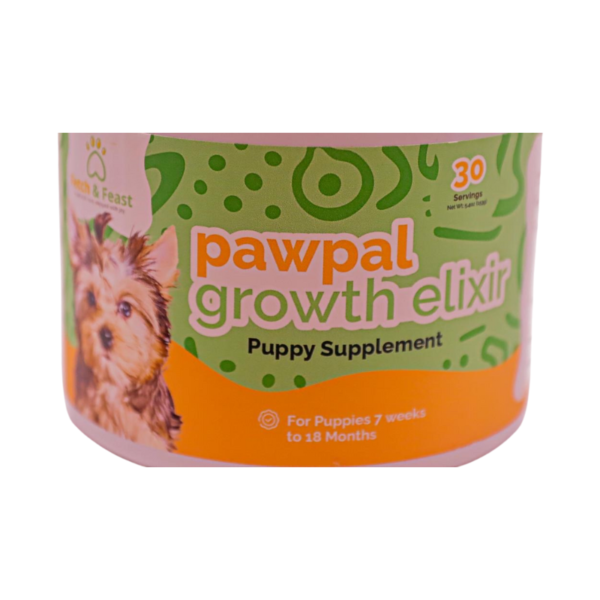 Explore Pawpal Growth Elixir to boost your puppy's growth and vitality.